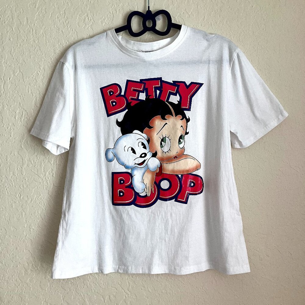 Betty Boop Girls Cropped T-shirt (M) NWOT